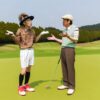 ゴルフドレスコード論争（若者とおじさん）