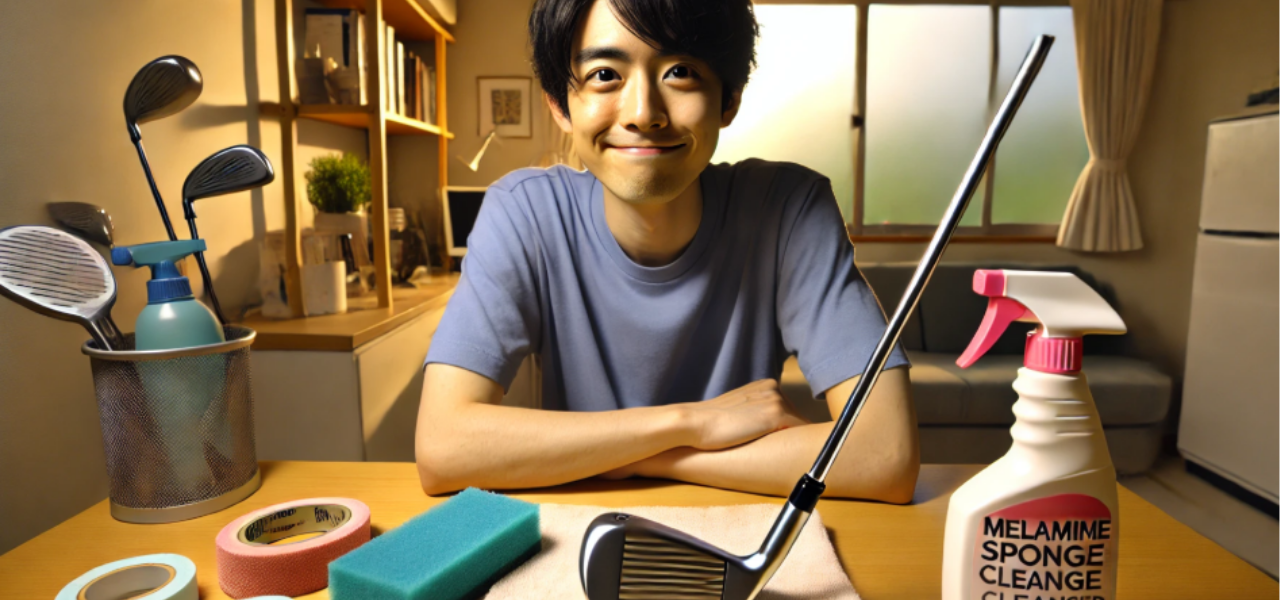 100均でゴルフクラブのサビ取りを成功させるコツ